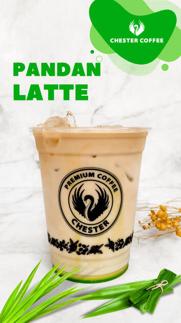 Pandan Latte