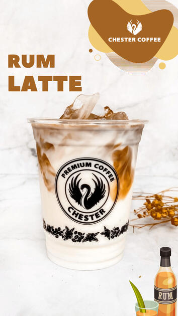 Rum Latte